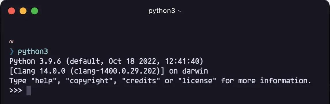 python3 executed