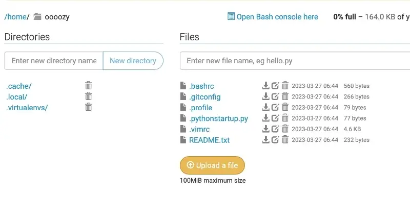 browse files 창